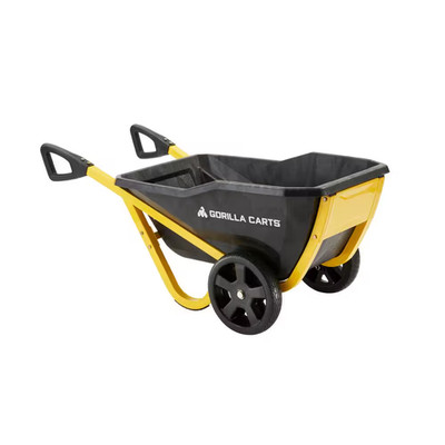 7 Cu. Ft. Evolution Poly Garden Cart Impact Resistant Poly Tub 12 In. No-Flat T