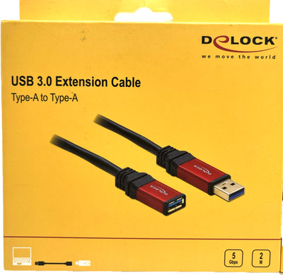 USB 3.0 Extension Cable - Type -A to Type-A - 5 Gbps - 2 Meter (200cm)