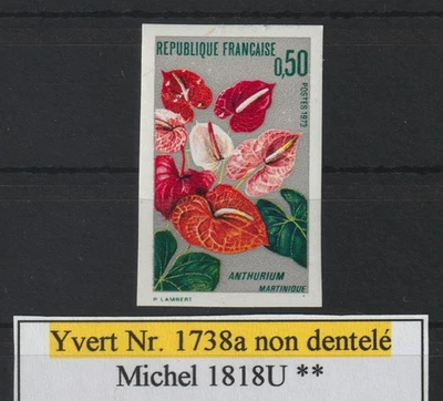 Frankreich 1973 Michel Nr 1818 U ** ungezähnt. Yvert 1738a ** ND non dentelé NsC - Bild 1 von 2