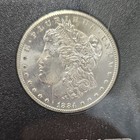 1884-CC Morgan Silver $1 Dollar Carson City Business Strike KM#110 — photo 5