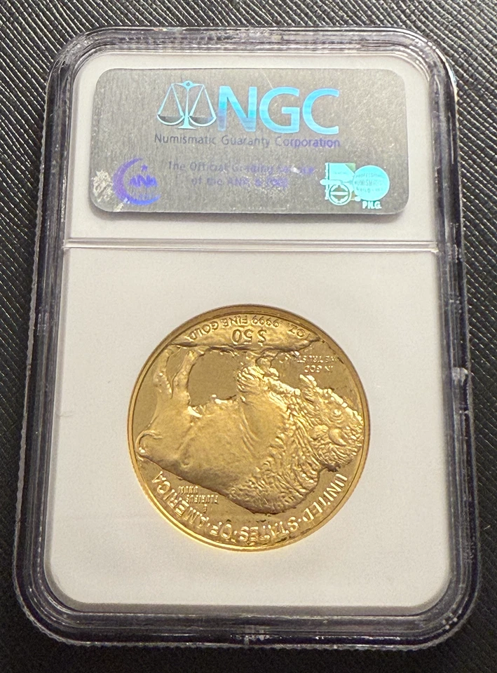 US 2006 W Gold 1 oz $50 NGC PF70UC Proof Gold Buffalo - Image 2 of 2
