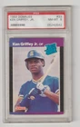 1989 Donruss #33 Ken Griffey Jr. PSA 8