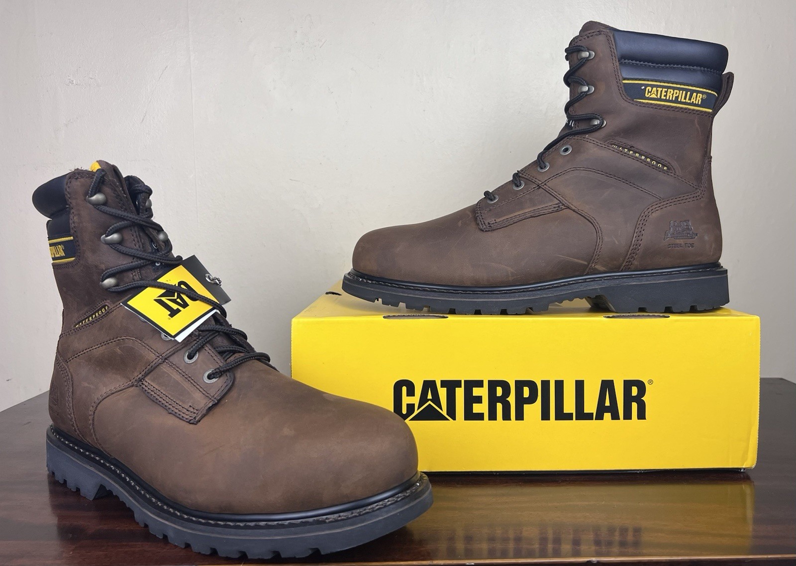 S Salvo 8" Waterproof Steel Toe Thinsulate Work Boots Us 13 