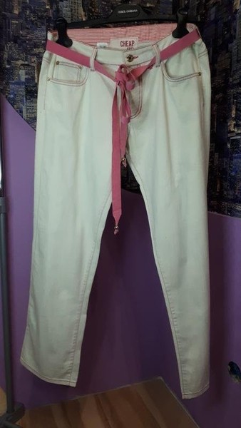 Women Moschino Cheap&Chic Jeans Pink 29 / M