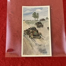 1930s Caid “German Army On Maneuvers” ARMORED RECONNAISSANCE VEHICLES Tob. Card