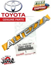 New Genuine Oem Toyota Altezza Rear Emblem Badge Sxe10 2000-05 Lexus Is300 Jdm