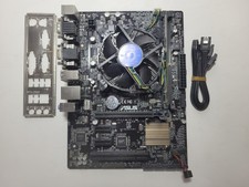 Asus H110M-C Motherboard Core i5-6500, 8Gb RAM, IO Shield 1328
