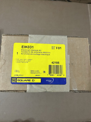 SQUARE D EIK031 ELECTRICAL INTERLOCK KIT