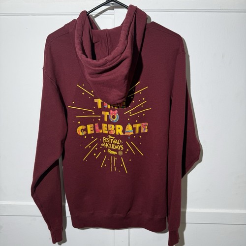 Disney Festival Of Holidays Hoodie Size Medium - Picture 3 of 4