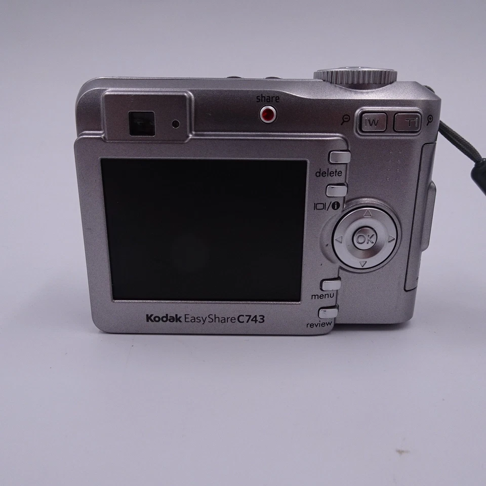 Kodak EasyShare C743 Digitalkamera Silber Digicam 7.1 MP Zustand gut - Bild 3 von 4