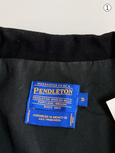 PENDLETON/Tailored Jacket/M/Wool/BLK - image 6