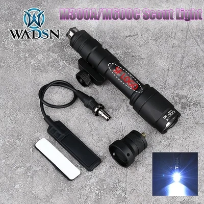 M300&M600 Tactical Hunting Flashlight M300A Metal LED M600C Scout Light SF Mark