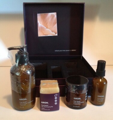 GROH Ergo Boost Starter Kit  Organic, Anti-Aging Kit Of 4 Product - RARE