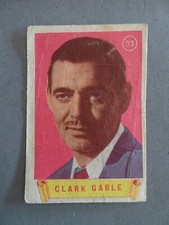 Sticker Clark Gable #33 caramelos portuguese collection