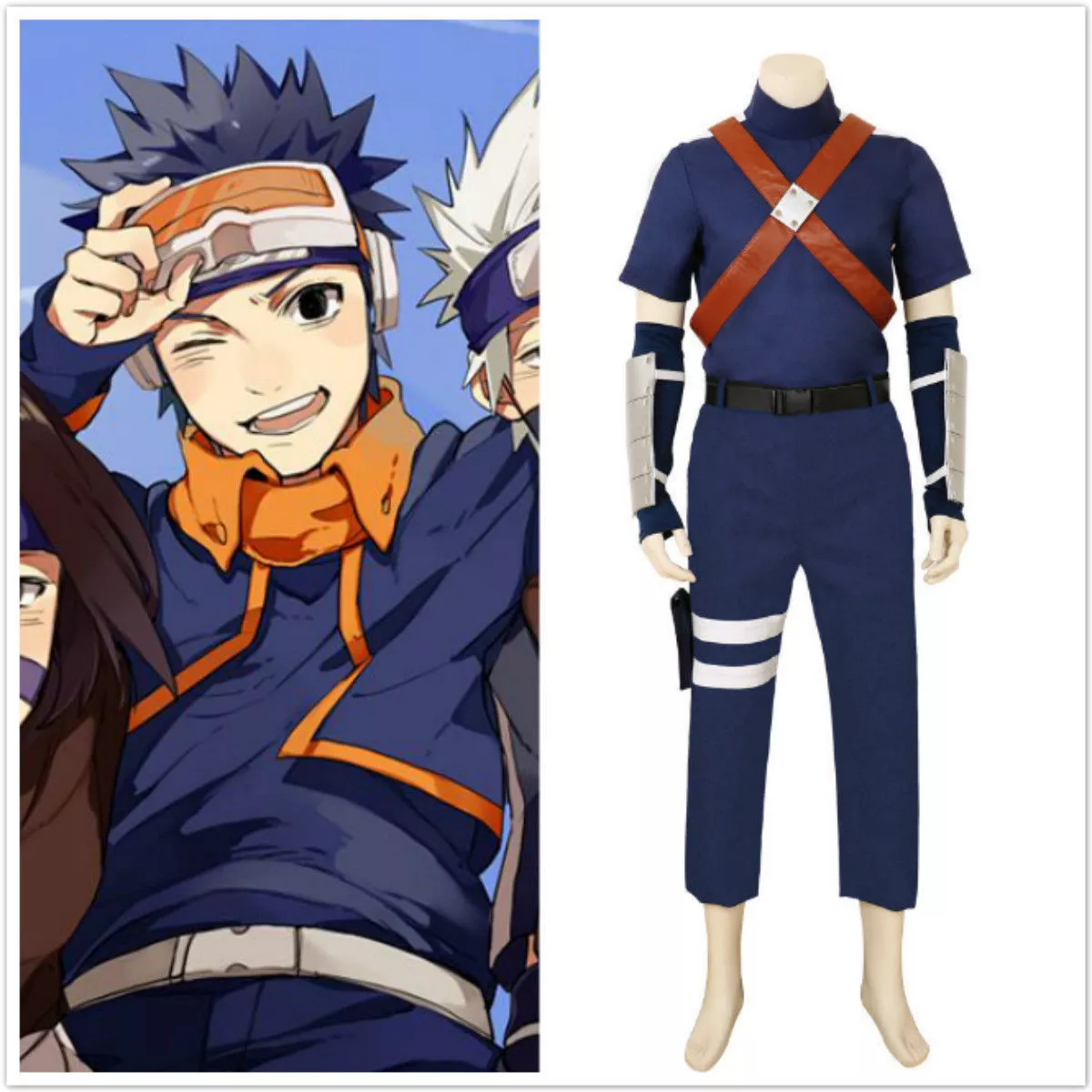 Halloween Naruto Hatake Kakashi Halloween Cosplay Costume 