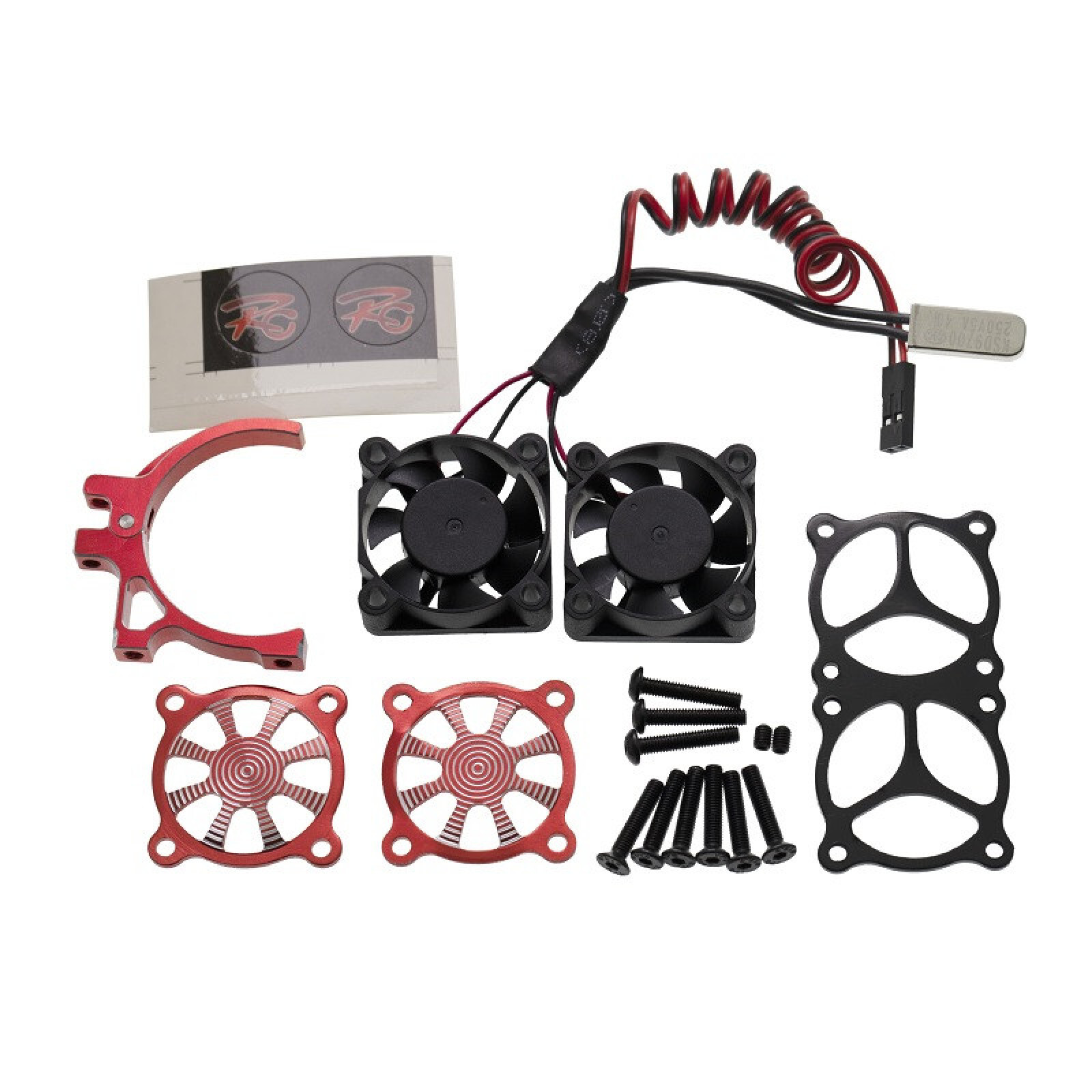 5-10V 36mm Motor Heatsink Cooling Fan For Axial SCX10 Traxxas TRX4 RC Car