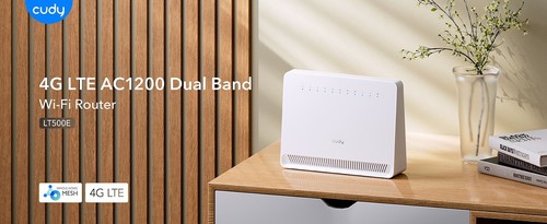 Cudy 4G LTE AC1200 Cat 4 fast Modem wifi Router with SIM Slot Unlocked LT500E - Picture 9 of 9