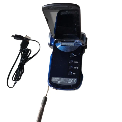 Panasonic HX-WA2 Video Camera Waterproof Blue Used From Japan - Image 2 of 4