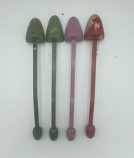 Four 4 Vintage Shoe Form Stretchers in Metal Wood. 1950 s