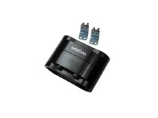 MOCAL OT/4 80° DEGREE ALUMINIUM OIL COOLER REMOTE THERMOSTAT & FITTINGS