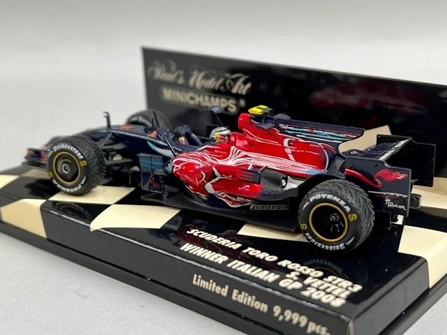 1:43 MINICHAMPS 400080115 Scuderia Toro Rosso STR3 ITALIAN GP 2008 #15 S.Vettel - Image 2 of 4
