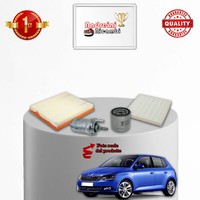 Set Service 4 Filter Skoda Fabia III 1.6 81KW 110CV Von 2015->