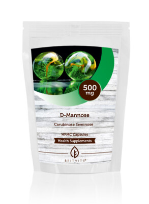 D-Mannose x30 granulares Gemüse 500 mg Kapseln BritVits