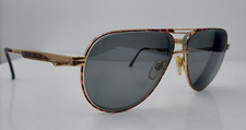 Vintage Sergio Tacchini ST1034-S Tortoise Gold Pilot Sunglasses FRAMES ONLY