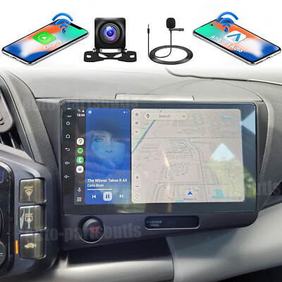 4+64G Car Radio CarPlay Android 14 Stereo BT FM CAM For 2010-2016 Honda CRZ CR-Z