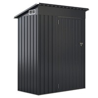 GeräTeschuppen GeräTehaus Gartenhaus 1,5 M³ Metall Mit Pultdach & TüR