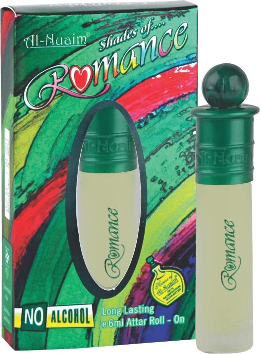 Collection D'huiles Parfumées AL-NUAIM Attar - 6 Ml - Sans Alcool - Longue Tenue - Parfum Au Choix