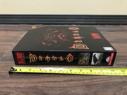 Diablo Big Box 1996 *MISSING MANUAL* PC CD ROM Windows 95 Retro 90's Gaming - Picture 18 of 20
