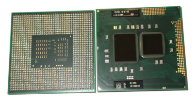 2X CPU Processor Intel Core i3-330M GHz 3M SLBMD G1 Socket