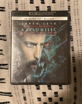 Morbius (4K UHD Blu-ray) Marvel Brand New and Sealed!!!