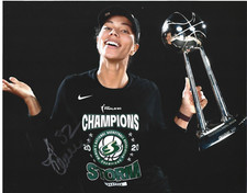 ALYSHA CLARK Signed 8.5 x 11 Photo Signed REPRINT Basketball WNBA Seattle Storm