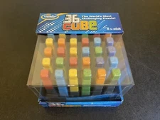 36 Cube Worlds Most Challenging Puzzle 100% Complete ThinkFun 2019 RARE Open Box