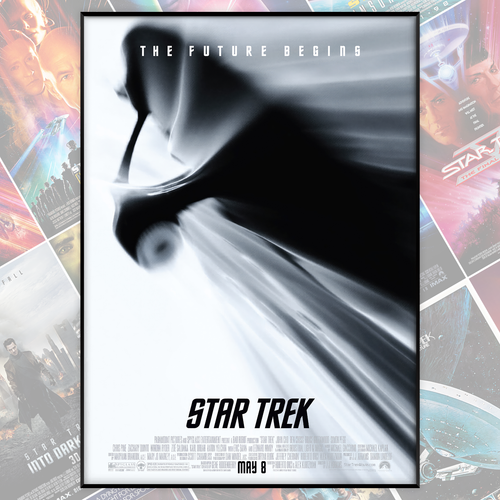 Star Trek Movie Posters Classic Retro Sci fi Film Print Picture - Picture 27 of 33
