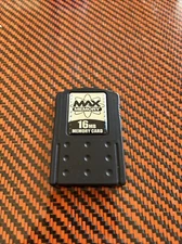 Datel Max Memory 64MB & 16MB Memory Card for Playstation 2 PS2 