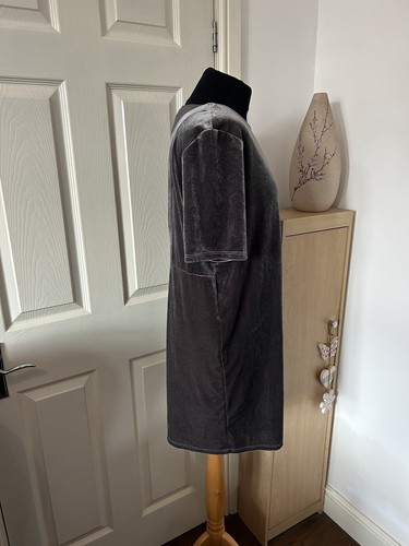 Marks And Spencer Size 12 Dress Velvet Evening Steampunk RRP £49.50 BNWT Goth - Picture 4 of 14