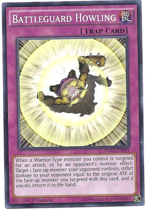 Yu-Gi-Oh! Battleguard Howling Sammelkarte – Duelist Alliance 1st Edition Common