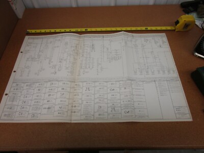 1971 Ford Thunderbird wiring diagram SHEET schematics service manual