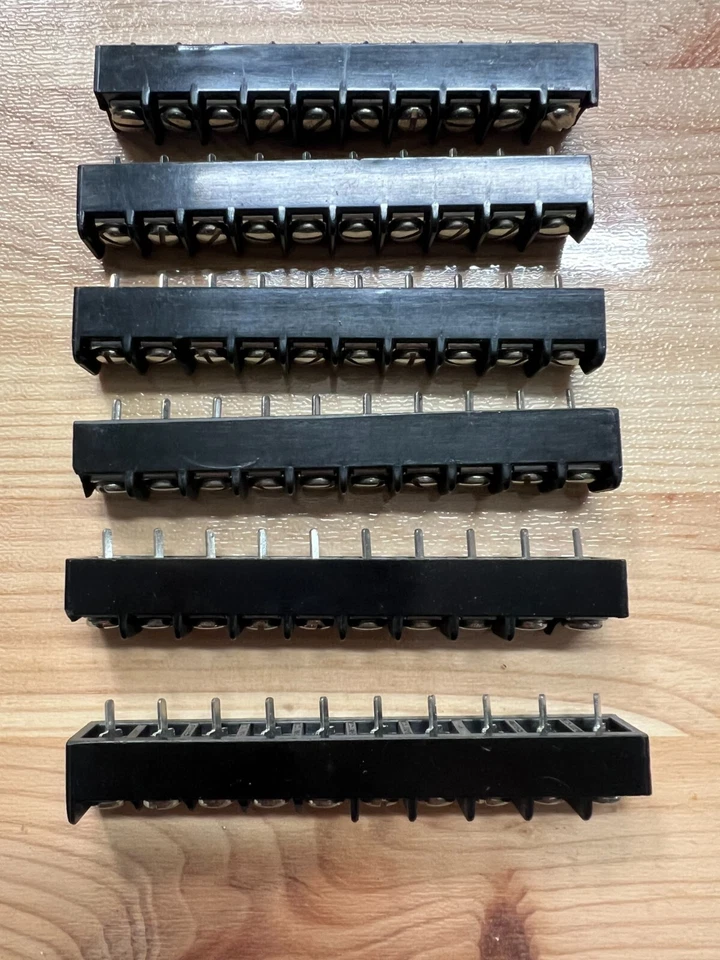 6X KULKA 2599 Terminal Blocks 10 Position Screw Connector Board. - Image 3 of 3