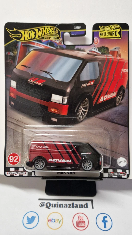 Hot Wheels Set Boulevard Porsche Chevrolet Nissan (NG45)