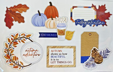 Creative Memories AUTUMN HARVEST Embellishments -40 Die Cuts - NEW 2023