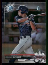 2017 Bowman Chrome Prospects #BCP78 Abrahan Gutierrez