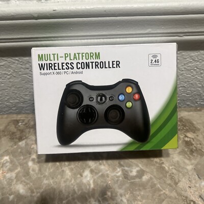 Multi-Platform Wireless Controller Support X-360, PC/Android 2.4GHz Wireless 