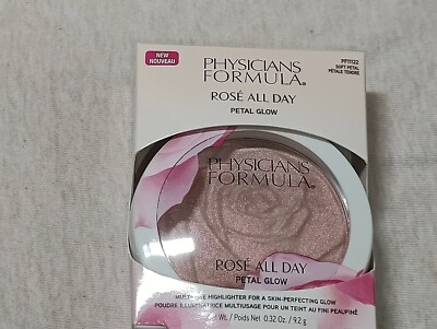 Physicians Formula Rose All Day Petal Glow Highlighter Soft Petal PF11122/READ