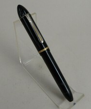 Schwarzer F&uuml;llfederhalter Neco Juwel Kolbenf&uuml;ller um 1955 (69843)