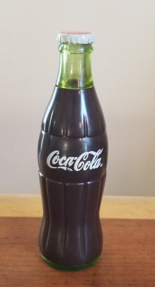 COCA-COLA Bottle Windup Dancing Spinning Polar Bear - BK 2000