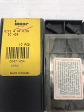 10 pcs.  GIFI 4.78-0.55 IC428 ISCAR INSERTS (loc stk)